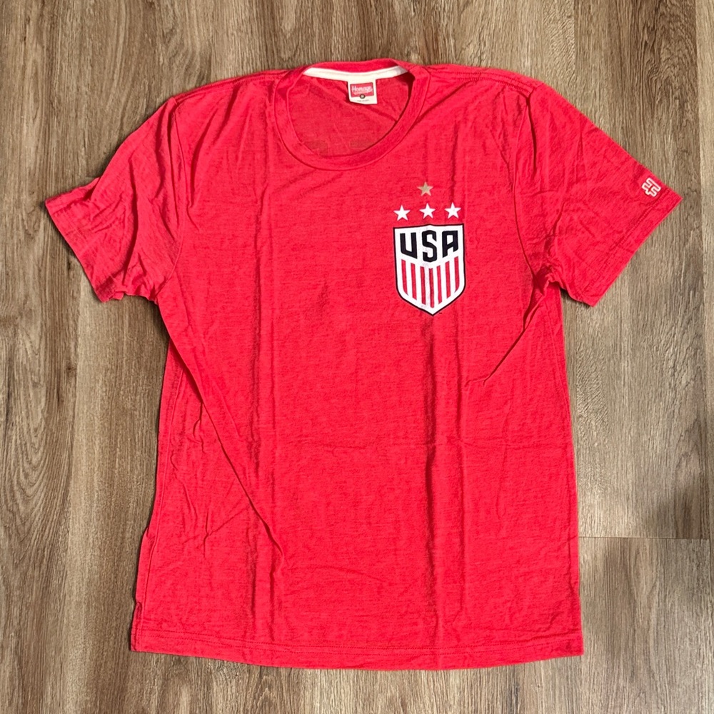 HOMAGE USWNT Four Stars Tee Shirt - NWOT - Medium
